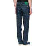 Tramarossa Blue Cotton Men Jeans